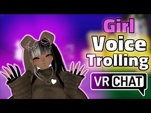 “Are you male or female?” | Girl Voice Trolling on VRChat (ft. Heyimbee)