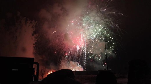 The sky lit up in Mandan Wednesday evening as the city attempted a record-breaking fireworks display by setting off 2.5 million Roman candle shots. Here is a glimpse into what spectators got to see. | KX News