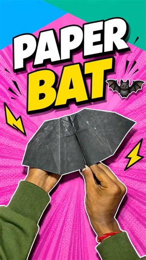 How To Make a Paper Bat 🦇#shorts #youtubeshorts