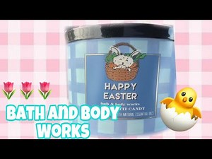 Bath and Body Works Easter 2022 New Spring 2022 BATHANDBODYWORKS EASTER CANDLES