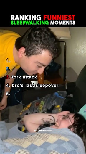 RANKING FUNNIEST SLEEPWALKING MOMENTS 🤣🤣