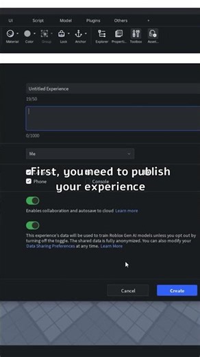 How to make a DataSaving system in 30 seconds ! #robloxstudio #robloxedit #robloxdev