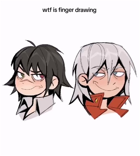 #DevilMayCry Chibi Drawing Tutorial | Learn Finger Drawing Techniques