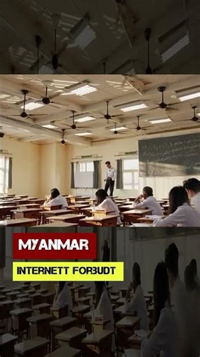 Myanmar. Internett forbudt