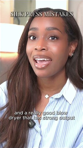 Your Tools Are Ruining Your Silk Press #silkpress #straightnatural #hairtok