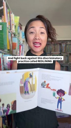 I've never seen this topic addressed in a picture book before: REDLINING