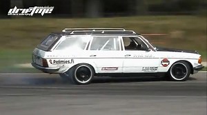 《２０１０年記事》「メルセデスベンツ・Ｅクラスワゴン(W123)」 ドリフトキングはディーゼルワゴン！／動画でどうぞー。