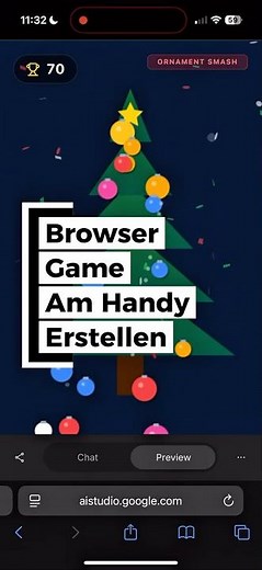 Ein komplettes Handy-Game mit NUR 1 Prompt? 🤯 (Gemini 3 Pro Test)
