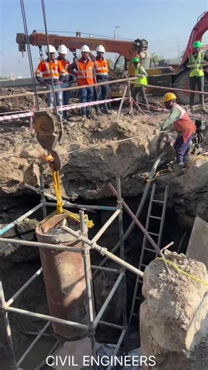 CIVIL ENGINEERS | THIS IS HOW PILE DYNAMIC TEST IS PERFORMED ON SITE..? ONLY CIVIL ENGINEERS KNOW ABOUT IT . #civilengineer #constructionlife... | Instagram