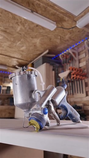 When a tool looks this used, it’s because it’s trusted. Years of projects. Zero compromise on finish. The Mini Mite 4 HVLP system with the GXPC spray gun delivers proven performance for woodworking professionals. 📷 @madebyraphael 🔗 https://fujispraysystems.com/mini-mite-4/ #Fujispray #Minimite #GXPC #HvlpSpraygun #Woodworking | Fuji Spray