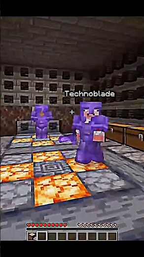 Technoblade vs Dream Speedrun ☠️l|| #shorts #technoblade #dream