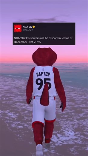 HSN on Instagram: "NBA 2K24 servers are officially shutting down on December 31st 2025. Are y’all going to miss it or nah? #nba #nba2k26 #2K26 #2kcommunity #hsn2k"