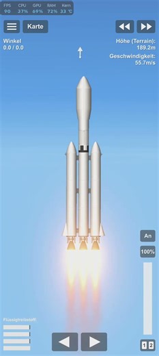 #spacex Falcon heavy liftoff