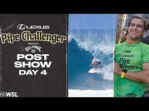 Callum Robson surmounts pumping Pipeline and elite field for major victory I 805 Post Show Day 4