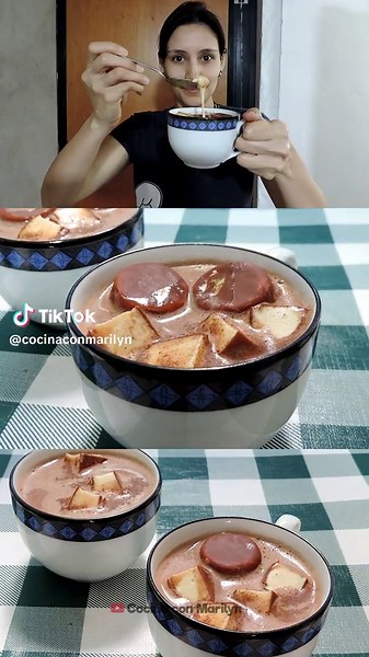 Chocolate Caliente con Chocomelos al Estilo Marilyn