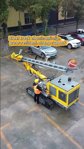 Down the hole drilling rig, open-pit mining, rock drilling equipment#drillrig #drillingmachine #dth