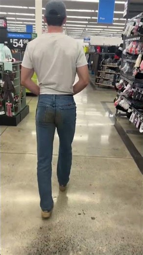 Red neck destroys pants with diarrhea