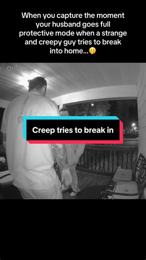 Creep Tries to Break In: EUFY Security Camera Catches It