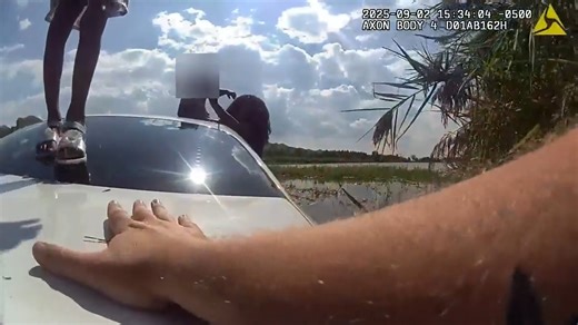 75K views · 932 reactions | Police Rescue Family From Sinking Car!...