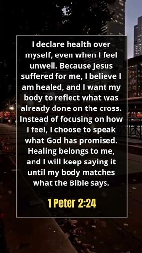 Speak This Over Your Sickness | Powerful Prayer #prayer #shorts