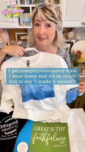 Color block Stencil = the cutest DIY shirt! 💕 Whether you go bold with a solid block or soft with an ombré, these shirts are so fun to make and even better to show off. The Stencils are reusable, easy to work with, and give boutique-worthy results every time. Comment STENCIL to visit my website and see which design you’ll use for your first shirt! 💙#DIYShirts #ReusableStencil #CraftYourStyle #DIYFashion #CraftingMadeEasy #DIYCrafts #HandmadeWardrobe #CraftingCommunity #DIYDreaming | DiyDreamin