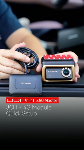🛡Next-Level Safety: Power up with 4G.📶 Your top-tier 4K 4K 3K Z90 Master system becomes an instant security fortress. Quick installation, total peace of mind. Watch the video to see how! #DDPAI #DDPAIZ90Master #4KDashcam #4GDashcam #CarSecurity | DDPAI Global