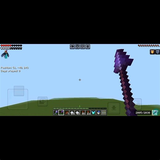 No need to carry firework rockets now💀| Just carry food 😅 #minecraft