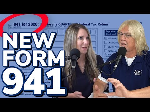 NEW 941 Payroll Tax Form for 2020!! Reporting Sick and Family Leave and ERC