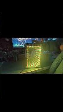 Mini fridge for my setup🎄, big cozy vibes. Cold drinks always within reach 🎁✨#MiniFridge #CozySetup