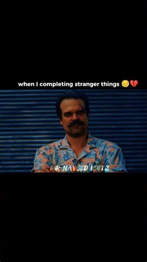 when I completing stranger things 😭😞💔 |stranger things| #viral #strangerthings #shorts #elevenhopper