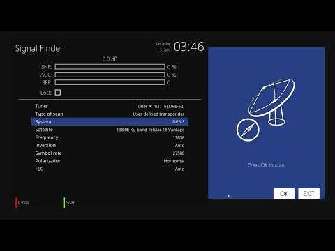 HOW TO USE MY ZGEMMA BOX MANUAL SCAN THE SATELLITE CHANNEL
