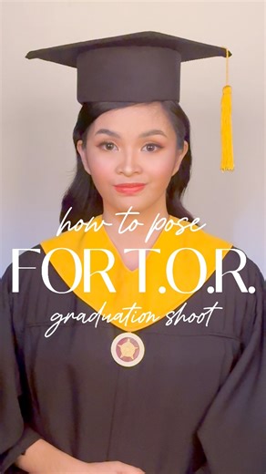 How to Pose for T.O.R. Graduation Shoot 🎓✨ feat. Miss @eli ✿ ❤️ #fyp #gradpics #toga #pup #redimages #manila | RED Images