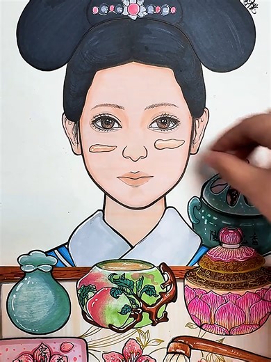 Paper Makeup ASMR Tutorial - Part 63