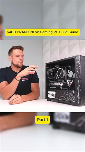 $400 BRAND NEW Gaming PC Build Guide p1#PC #techreview #pcbuild #pcgaming #fyp