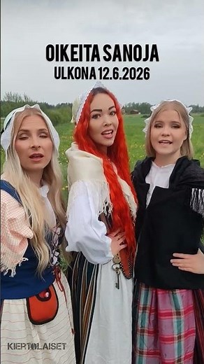 Oikeita sanoja ‪@kiertolaisetofficial‬ #suomi #folklore #uuttamusiikkia #music #finland #musiikki