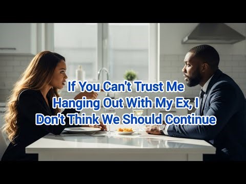 My Wife Said "If You Can't Trust Me Hanging Out With My Ex What else Can You Trust Me With, Maybe...