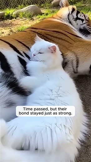 I accidently dropped my cat in the huge Bengal Tiger's cage and thought it was over