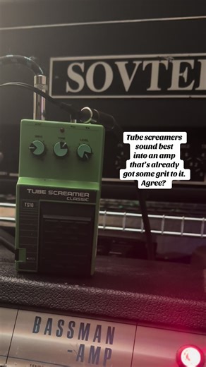 Optimizing Guitar Tone with Tube Screamer and Tube Amps