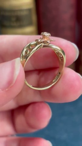 Clogau 9ct Gold Daffodil Ring – Vintage Yellow Rose Openwork Band - Etsy