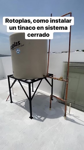 Instalación de Tinaco en Sistema Cerrado