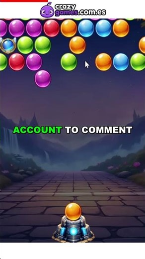 Bubble Shooter Crystal Hunt crazygames.com.es 😱 | Can you win?