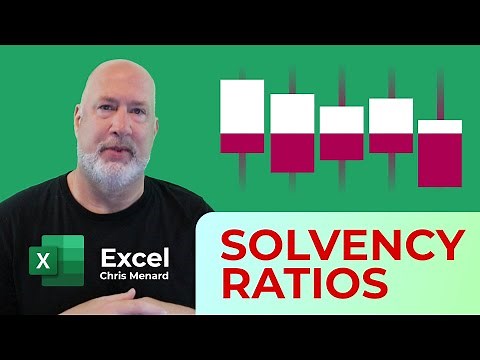 Solvency Ratios in Excel - Debt to Equity, Debt Ratio, and Equity Ratio