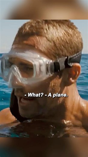 If your brother runs into a school of sharks and finds a plane at the bottom of the ocean#shorts