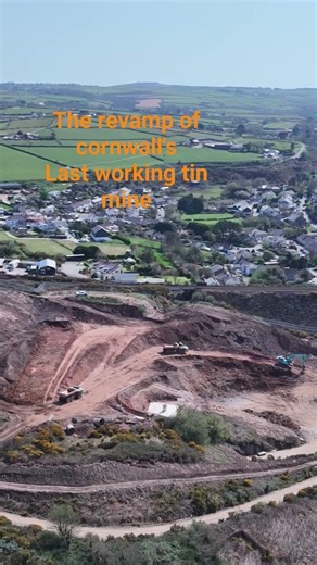 the revamp of Cornwall tin mine South crofty mine