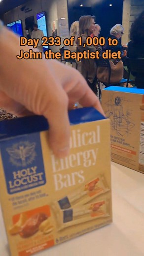 Day 233 of 1,000 to John the Baptist diet | Holy Locust
