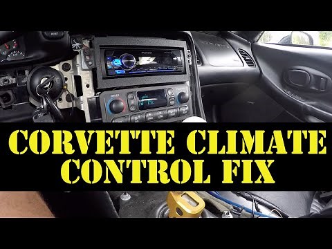 How to fix C5 Corvette Dim climate control