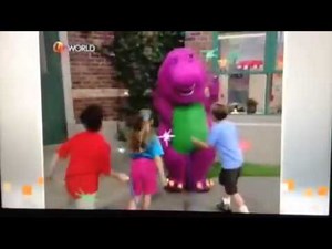 Barney comes to life (Spring Into Fun!)