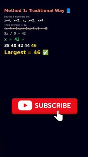 average calculation trick#shorts