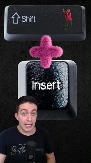 Atalho Shift Insert: A Função Desconhecida e Subestimada do Seu Teclado