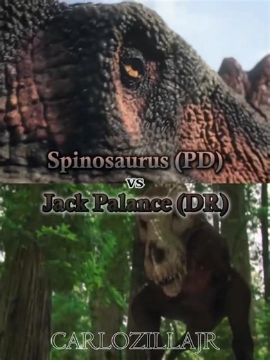 Spinosaurus (PD) #vs Jack Palance (DR) #edit #dinosaurrevolution #dinosaur #trex #spinosaurus